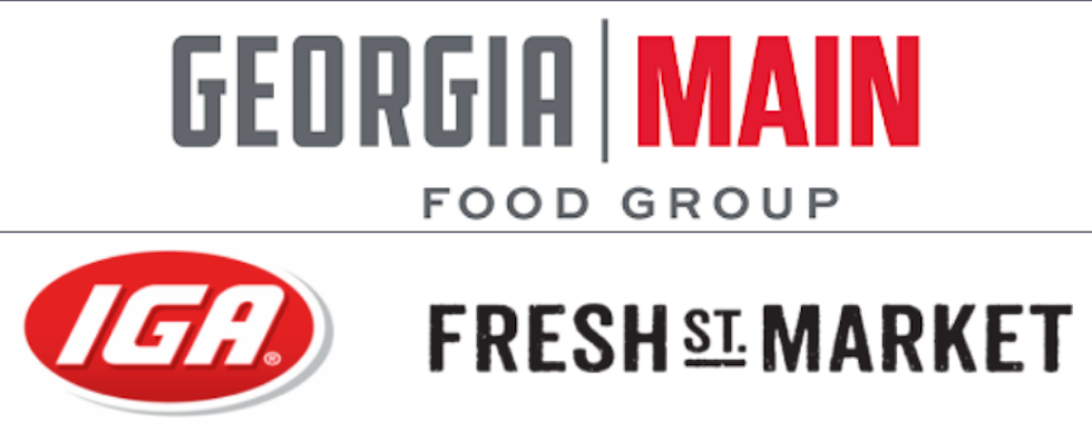 Georgia Main, IGA and Fresh St. Market Logo